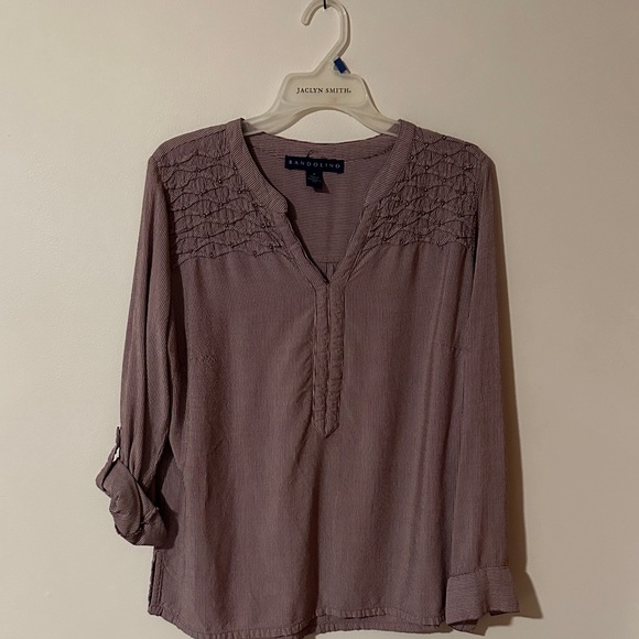 Bandolino Tops - Bandolino Women's Mauve Blouse